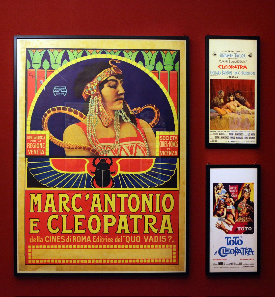 Continua in Galleria Sabauda la mostra dossier dedicata a Cleopatra, un percorso  recentemente andato in onda sulla #RAI nella trasmissione Passaggio a Nord Ovest, ora disponibile su <a href="/RayPlay/">RayPlay</a>. Cleopatra è protagonista anche della copertina della rivista Archeo di #gennaio!