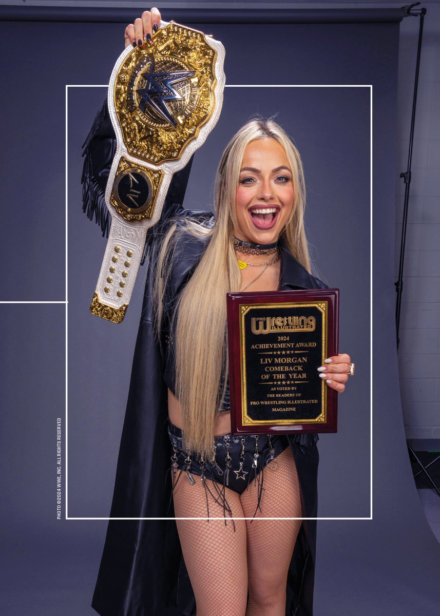 LivMorgansWorld's tweet photo. Comeback of the Year you’re damn right!
So well deserved and earned 👏👏👏

G.O.A.T things 🐐👑

#LivMorgan #GWWCOAT #MondayNightMorgan #LMRT #LMWT #LivDom #LivQuel #WatchHer #CryAboutIt #WeWantLiv #MainstreamMorgan #MainEventMorgan #MondayNightLiv #LivForever #LivSquad #TeamLiv https://t.co/rnjY2NHXgG