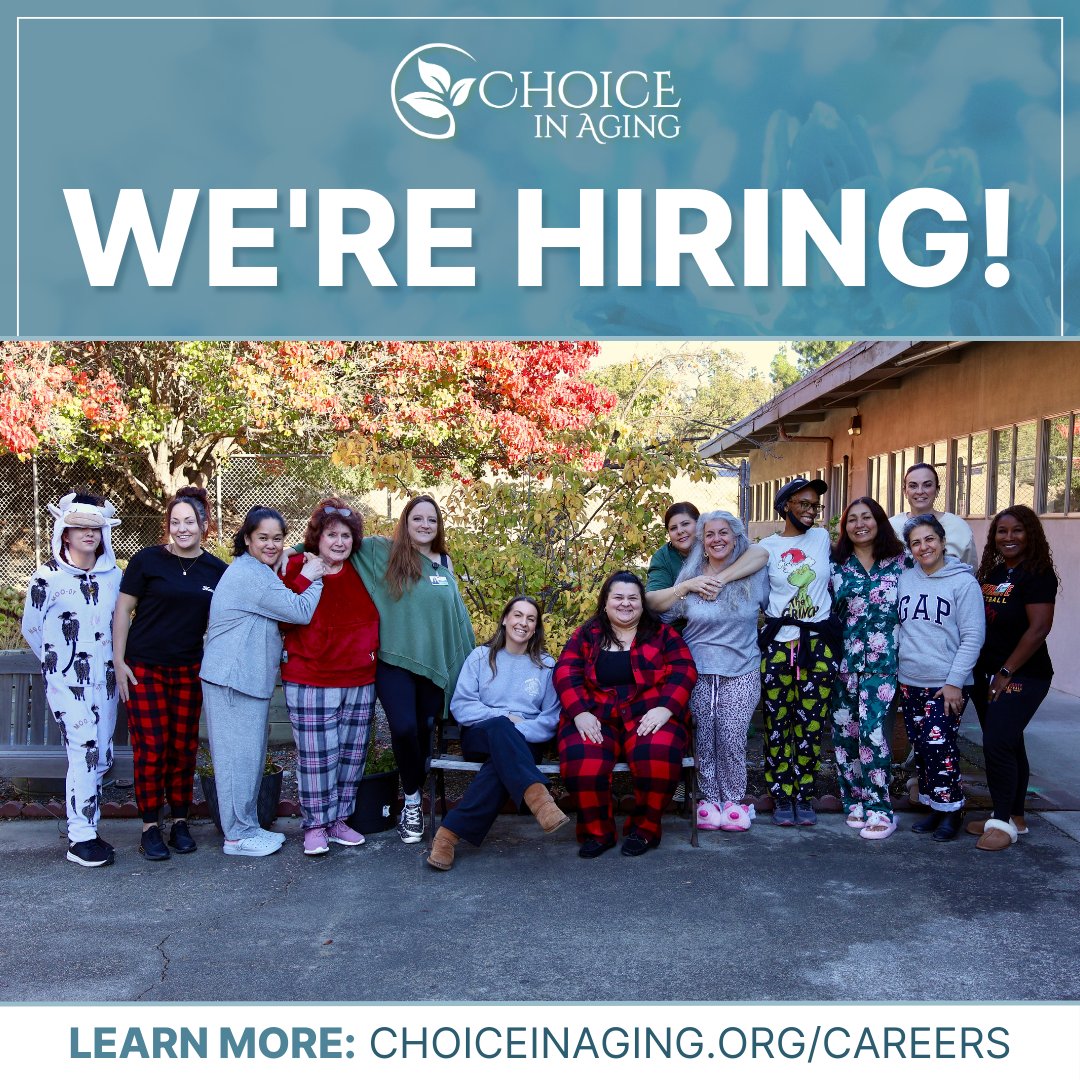 ChoiceinAging's tweet photo. Help make a difference in the community by joining our team at Choice in Aging!

We are looking to hire a Biller, Care Professionals, a Case Manager, CNA, Community Health Worker, Montessori Preschool Head Teacher, and Physical Therapist!

Learn More:
https://t.co/bcLP5cTTWv https://t.co/x2jHwrXBsx