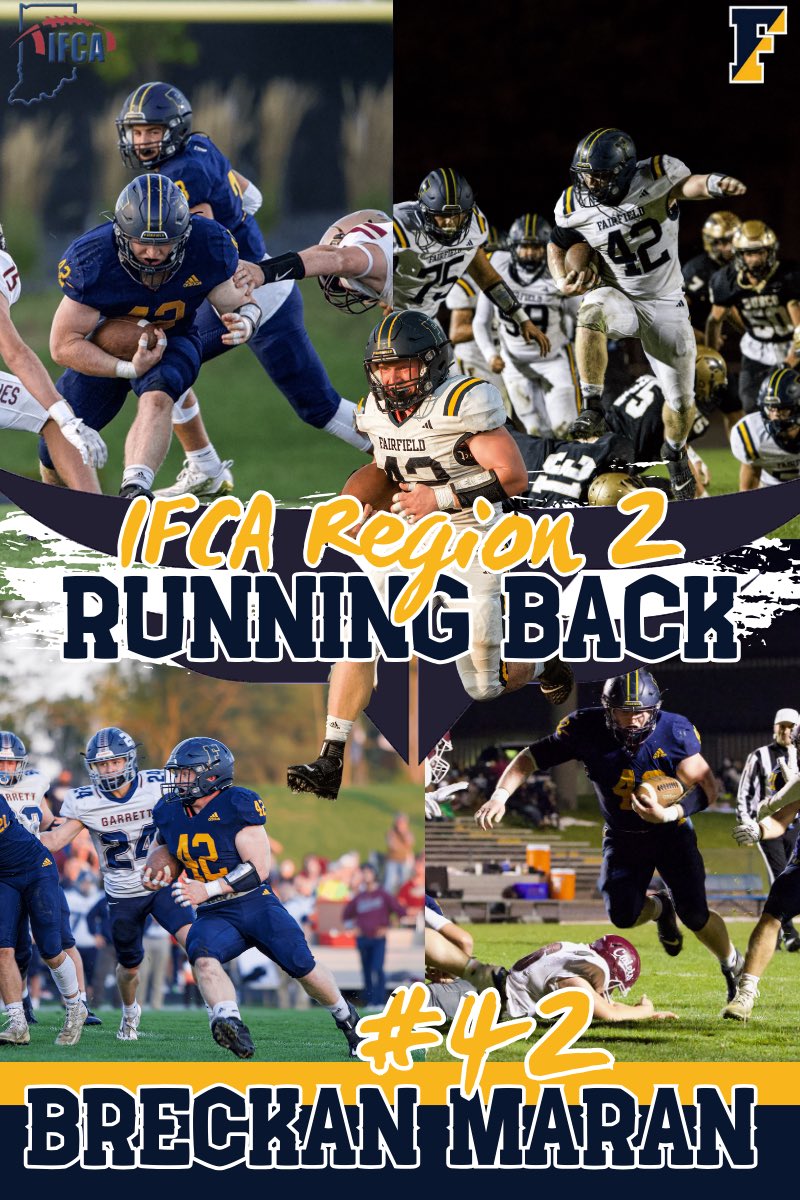 Congratulations on another well deserved honor for Breckan Maran!

IFCA All Region Team! 
#BeedBlueLiveGOLD