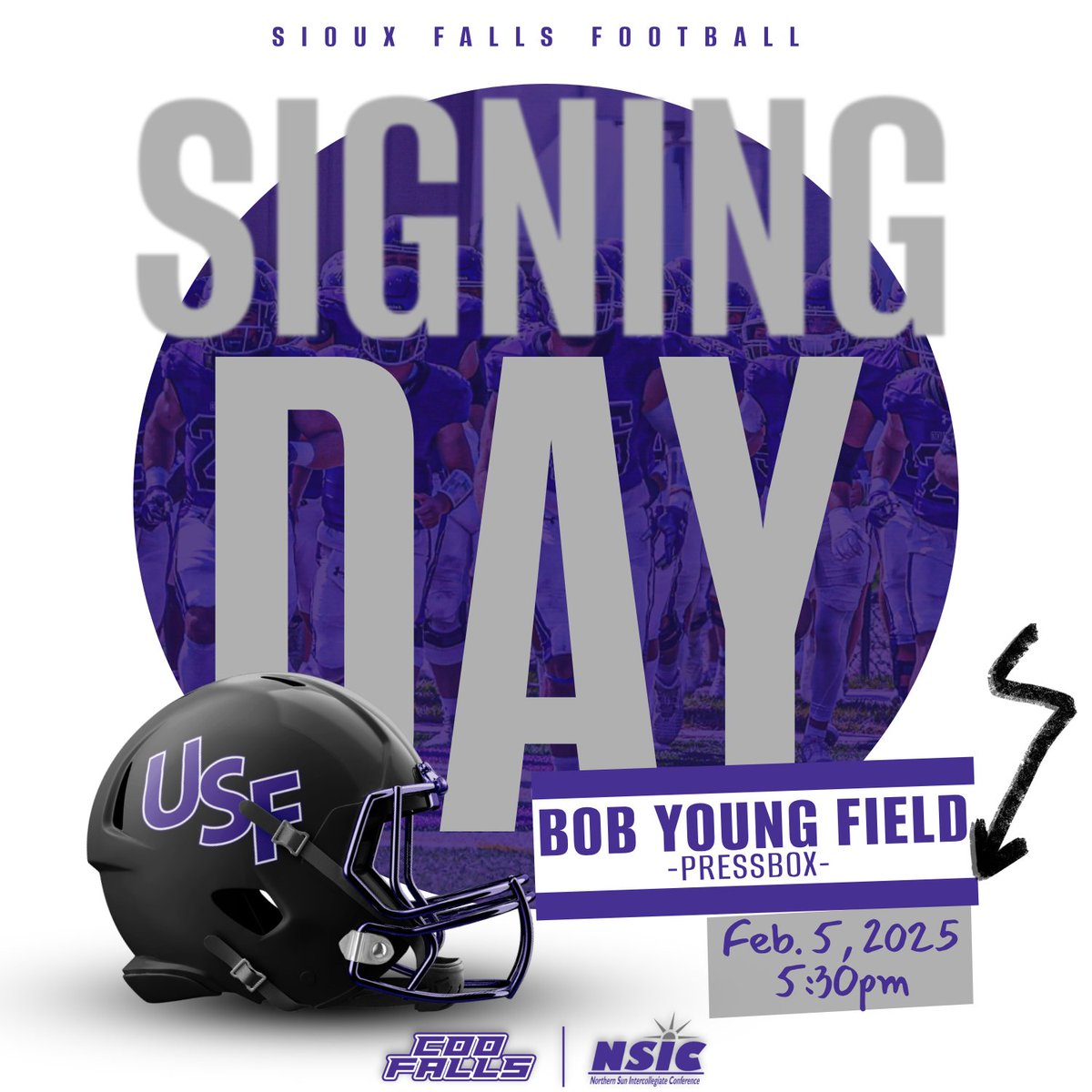 USF Cougars (@usfcougars_) on Twitter photo Join us and <a href="/USFCougarsFB/">USF Football</a> on Wednesday, February 5th at 5:30pm inside the pressbox at Bob Young Field as we introduce our newest Cougars!
We ask that you RSVP at USFCougars.com/2025NSD
#CooFalls | #CooPride Join us and <a href="/USFCougarsFB/">USF Football</a> on Wednesday, February 5th at 5:30pm inside the pressbox at Bob Young Field as we introduce our newest Cougars!
We ask that you RSVP at USFCougars.com/2025NSD
#CooFalls | #CooPride