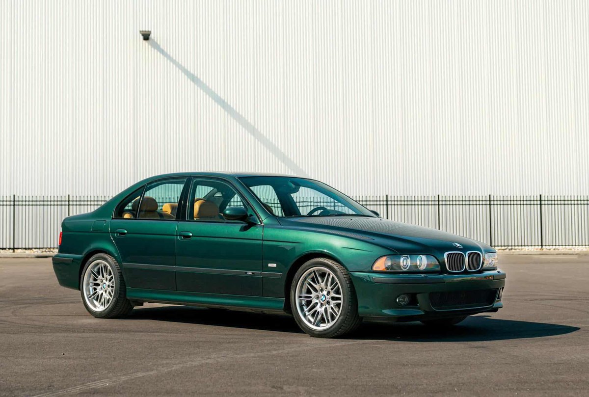 MrBattes's tweet photo. @Just_Zulu I would love to have an Oxford Green II (430) BMW E39 M5 with Caramel Leather.
But I’d be perfectly happy with an Avus Blue Metallic (276) https://t.co/E5Vy5BZ0x6