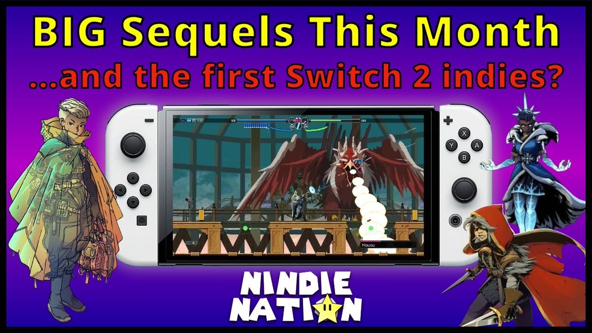 nindienation's tweet photo. What's this? A new video? YES!

Slightly modified format going forward, but if you've liked finding great new #indiegames in the past, you'll find exactly what you're looking for here, and a couple big indies are dropping TODAY!

(link is below because I'm told to do this) https://t.co/XzaahjAqkc