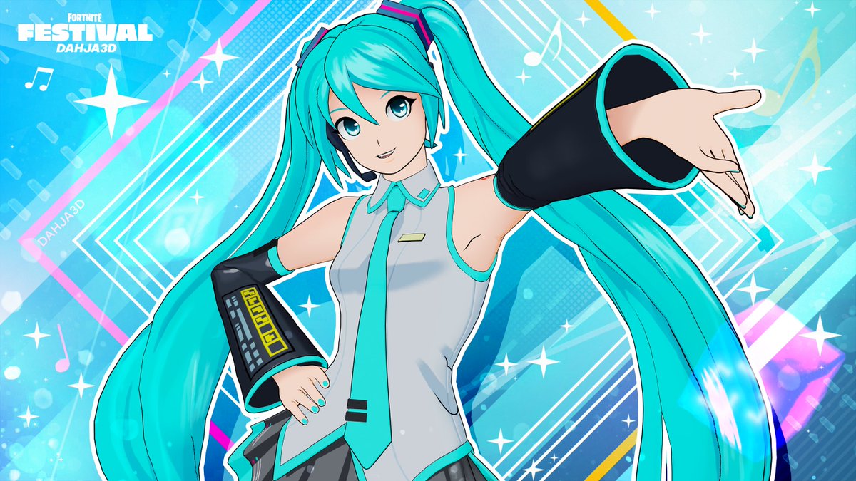im on top of the world because of you!!!

#FortniteFestival #FortniteArt #HatsuneMiku #初音ミク
