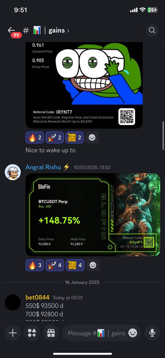PikaCrypto5's tweet photo. some of the recent wins from the discord group 🤝

have shared almost 10-20 spot trades setup over there in the past weeks and they all are hitting targets one by one. 

members making nice profits. 💴 

join us here : https://t.co/MacNbPpHl4 https://t.co/CqDjHz59mg