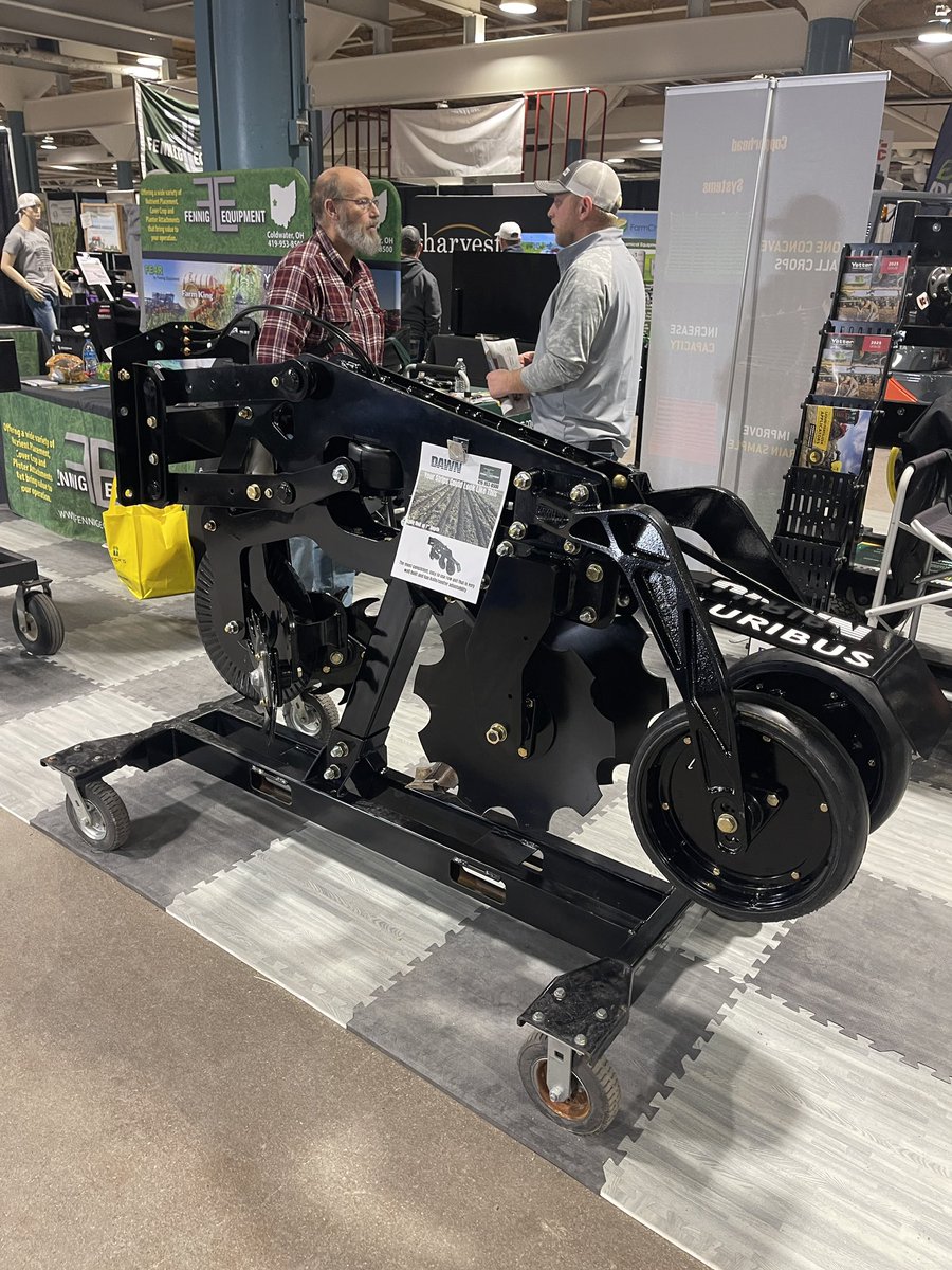 Great seeing one of our <a href="/DawnEquipment/">Dawn Equipment</a> dealers at the Ft Wayne Farm Show. Stop by the <a href="/FennigEquip1/">Fennig Equipment</a> booth at any of the upcoming shows this season to see our new knife option for the Pluribus row unit