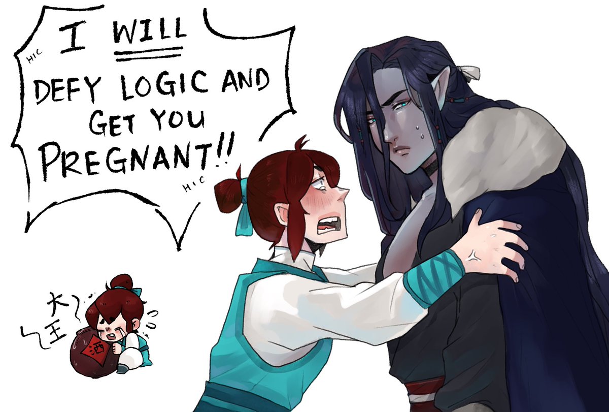 noizuit's tweet photo. I forgot to post this, I think.

But the power of alcohol will always give you courage.

#svsss #moshang https://t.co/LAY5p3o3Sh