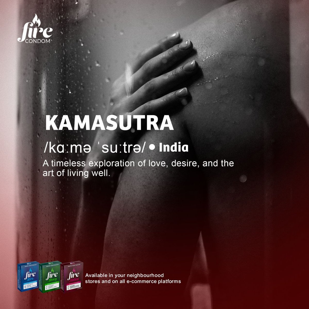 firecondomsng's tweet photo. Kama Sutra / kama 'su:tra/ - More than just positions, it's a timeless guide to love, desire, and the art of living well.
#firecondom #pleasure #kamasutra https://t.co/CV62EQudVr