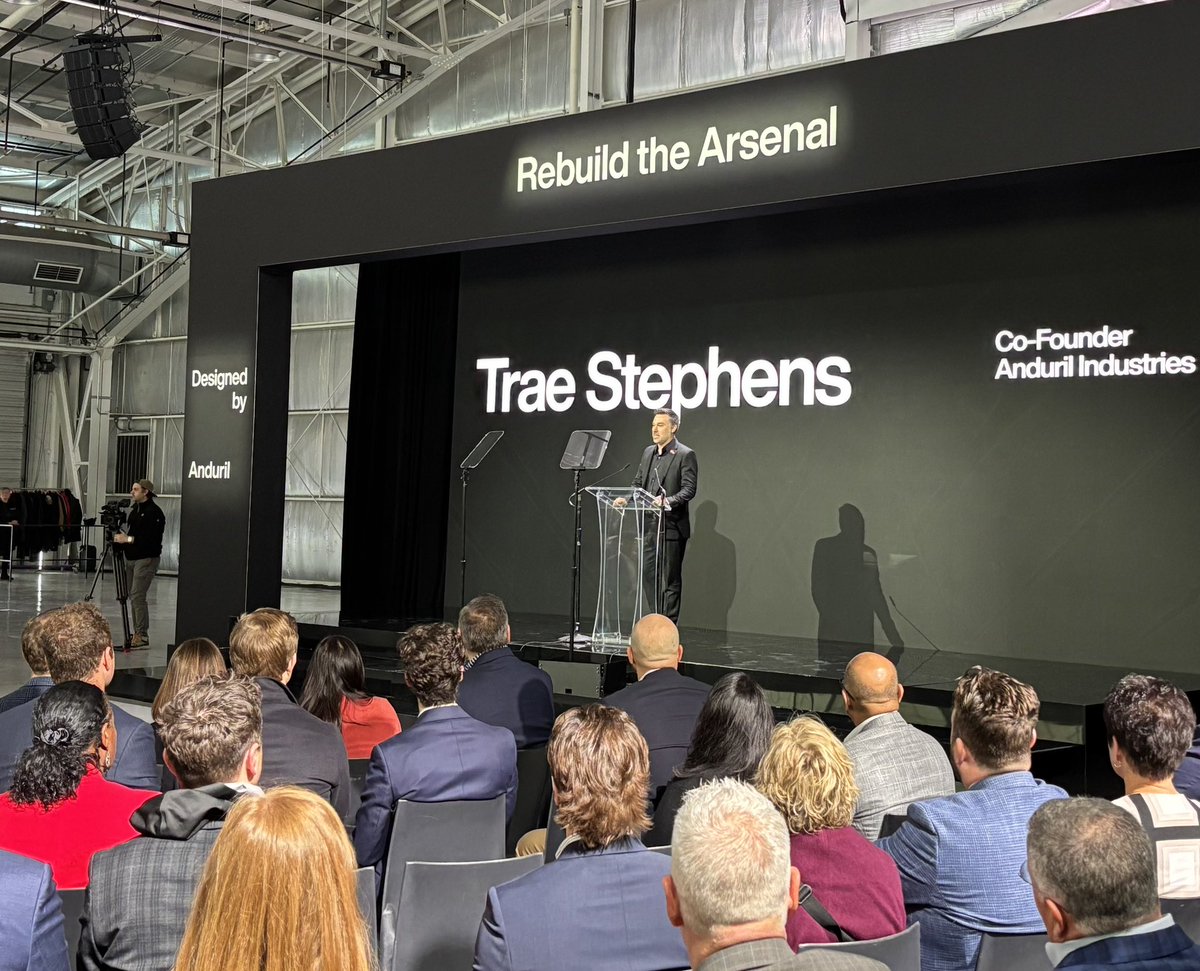 andrew_deye's tweet image. Congratulations @traestephens and the @anduriltech team on announcing your Arsenal-1 hyperscale manufacturing facility in @CBUSRegion near @RickIntlAirport
Peace through strength and innovation
@JobsOhio
