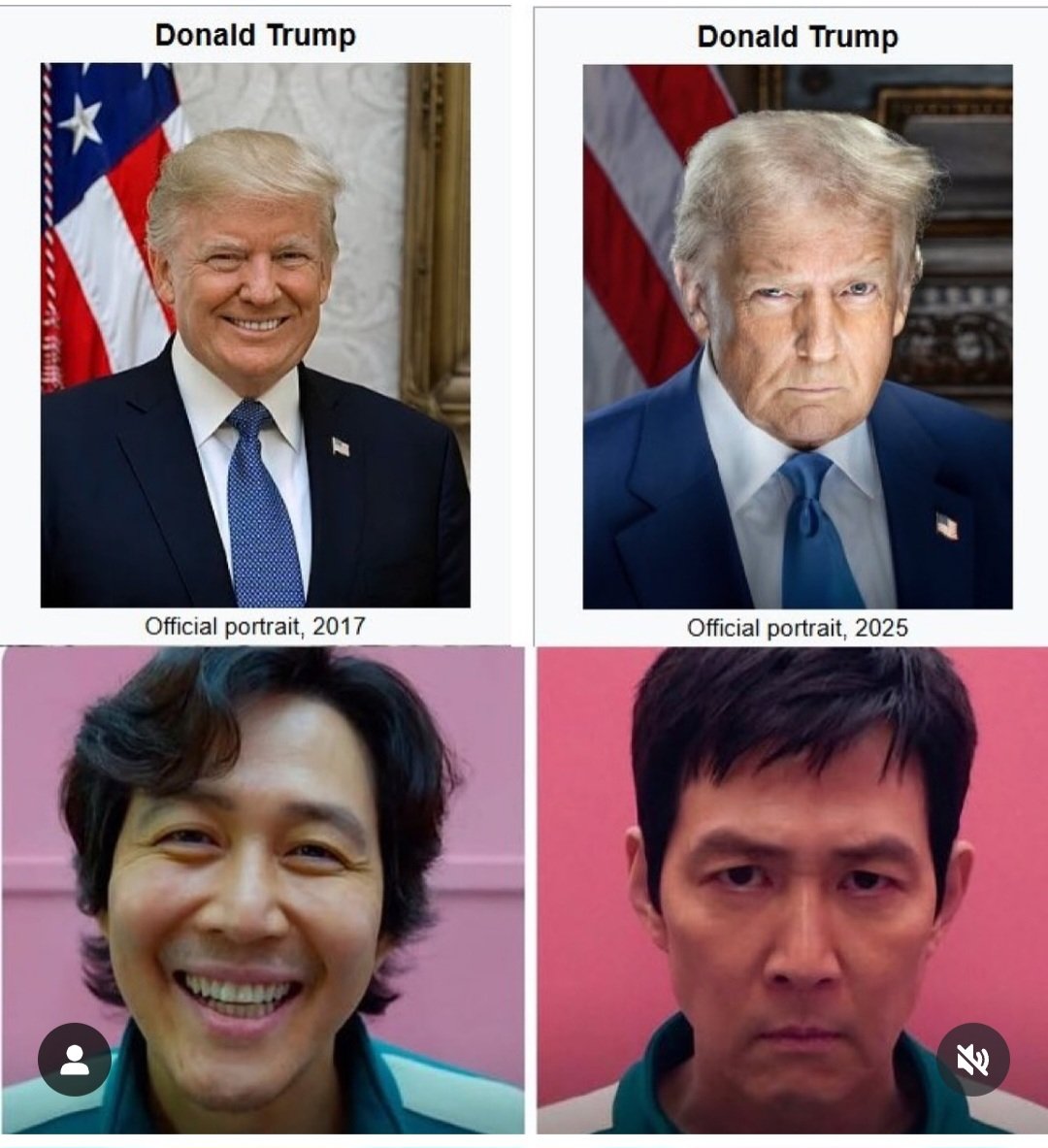 ThinkLikeMike2's tweet image. When life imitates art. #Trump2025 #squid