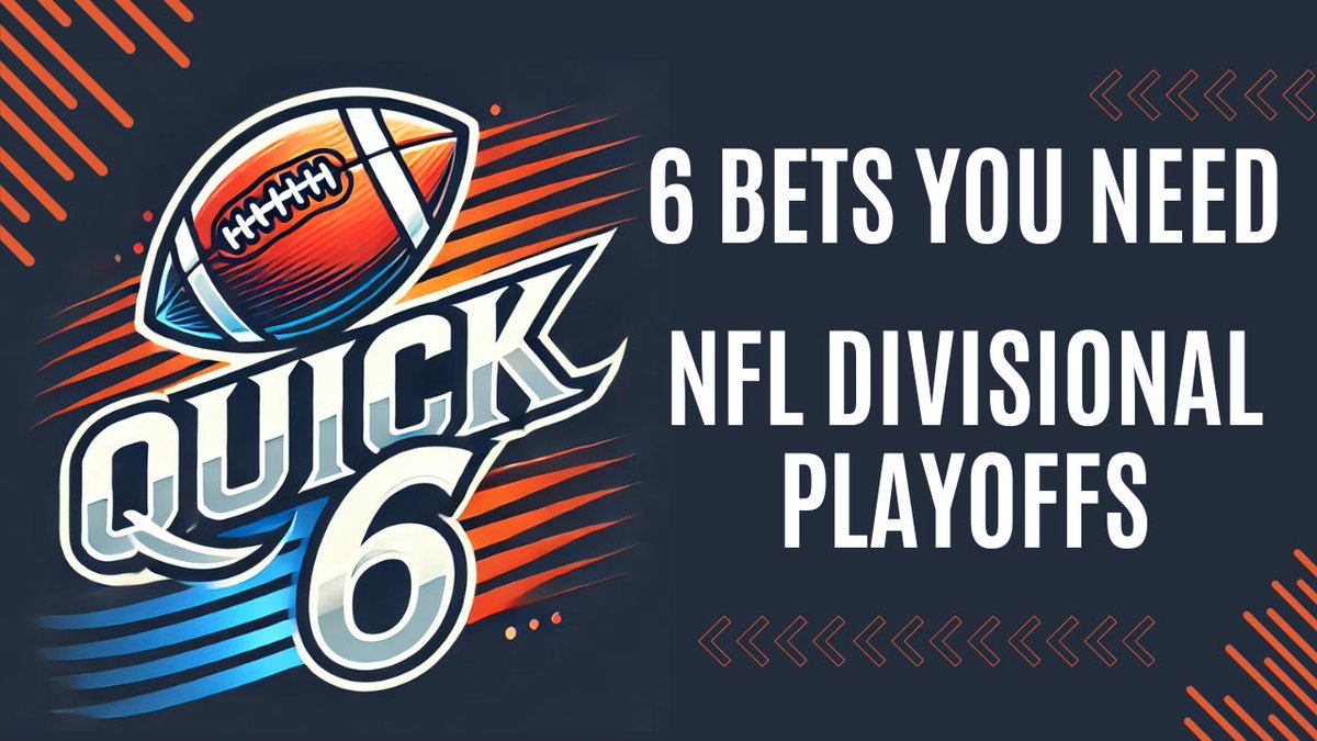 95BirdsPod's tweet image. H2H Best Bet Battle for the NFL Divisional Round. Get the “Quick 6” in less than 20 minutes and then some bonus plus money bets after. 

YouTube: youtu.be/WwLLYqKk6QM

Spotify: open.spotify.com/episode/27Uxf0…

Apple: podcasts.apple.com/us/podcast/95b… 

#nfl #bestbets #sportsbetting #podcast