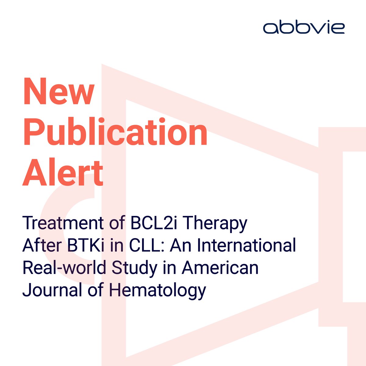 AbbVie Oncology Medical Affairs (@abbvieusoncmed) on Twitter photo NEWS: AbbVie has recently published real-world data in #AJH evaluating BCL2i-based therapy after BTKi treatment in #CLL. For more information bit.ly/40Arfqk <a href="/tobyeyre82/">Toby Eyre</a>, <a href="/calliecoombsmd/">calliecoombs</a> <a href="/ASkarbnik/">Alan Skarbnik</a> <a href="/DrMDavids/">Matthew Davids, MD, MMSc</a> #leusm NEWS: AbbVie has recently published real-world data in #AJH evaluating BCL2i-based therapy after BTKi treatment in #CLL. For more information bit.ly/40Arfqk <a href="/tobyeyre82/">Toby Eyre</a>, <a href="/calliecoombsmd/">calliecoombs</a> <a href="/ASkarbnik/">Alan Skarbnik</a> <a href="/DrMDavids/">Matthew Davids, MD, MMSc</a> #leusm
