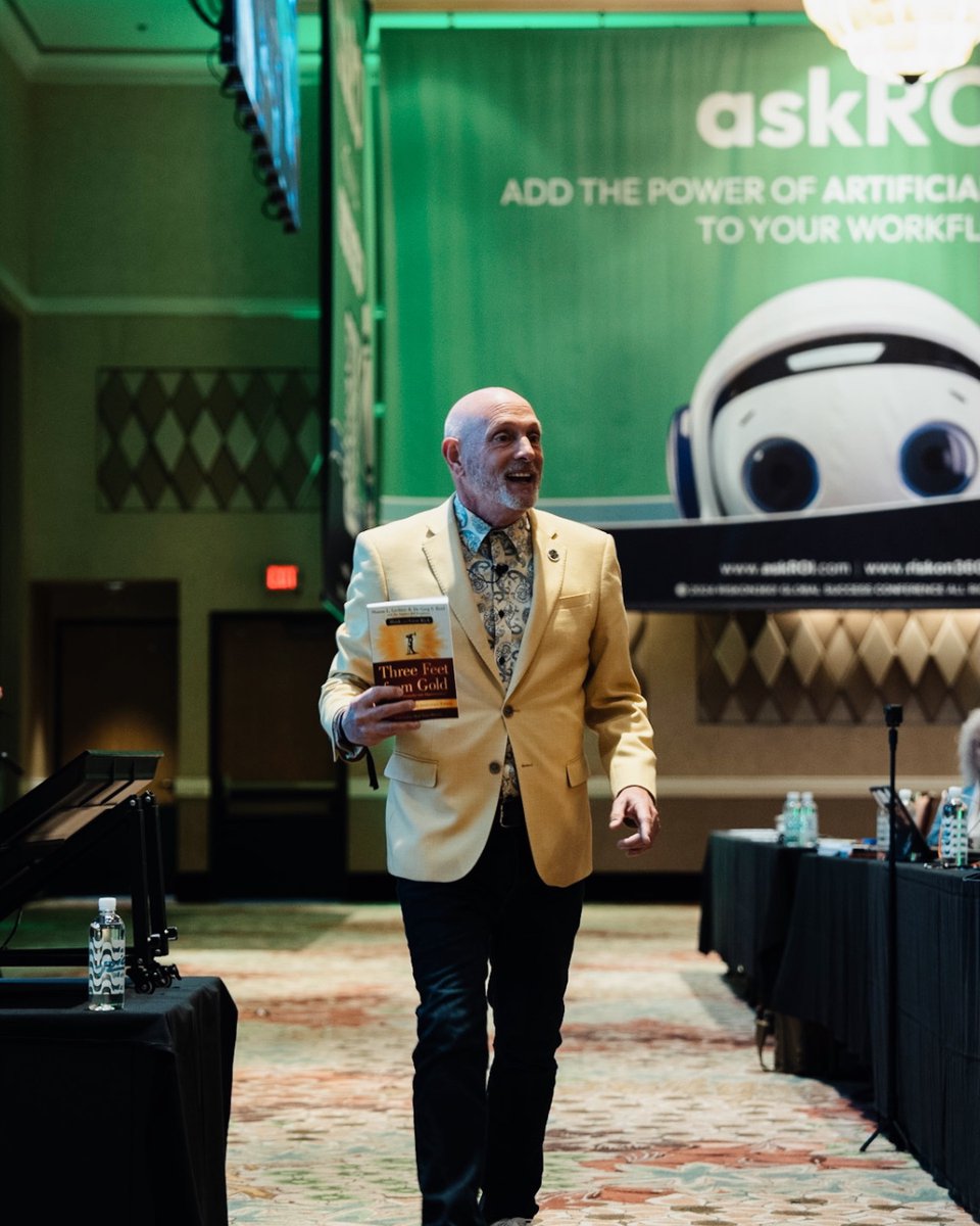 Everyone loves a free book 📚IYKYK 😉 But seriously, Greg Reid is not only a good person he’s a great author! We are always honored to share a room with him. 

📞Text RSVP to 31798 to be the first to know about 2025 event releases and early bird ticket sales.