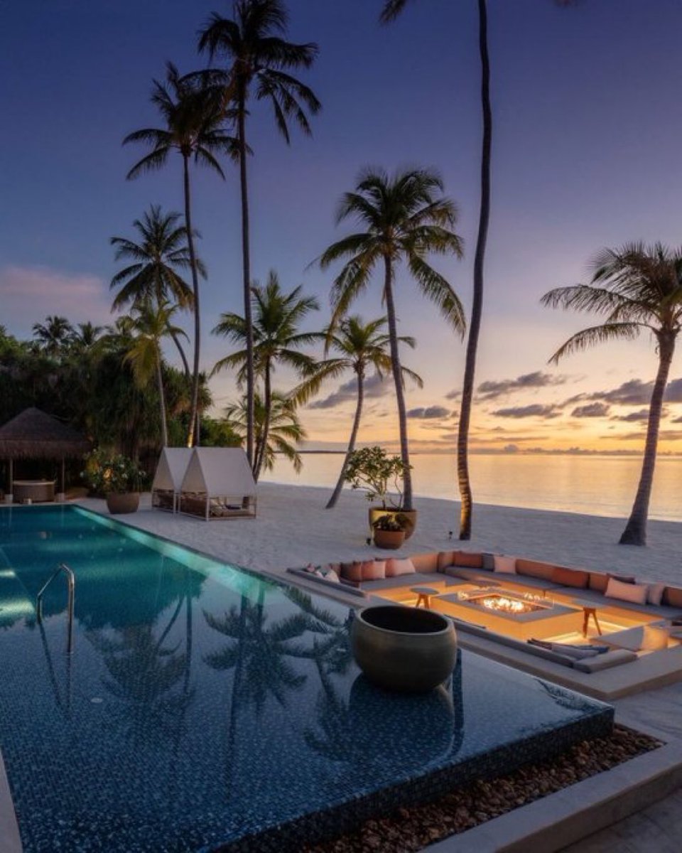 Sunset in Bora Bora