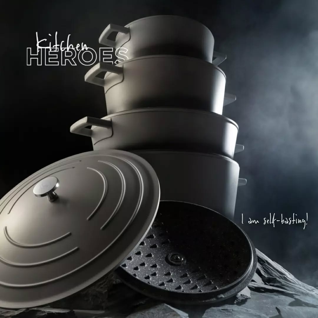 HughJordan1947's tweet image. Cast Aluminium Casserole Dish is built to last, featuring a durable non-stick coating and a lifetime guarantee. Cook like a pro with every dish! 🍲🔥 #KitchenEssentials #CookWithConfidence #CasseroleDish