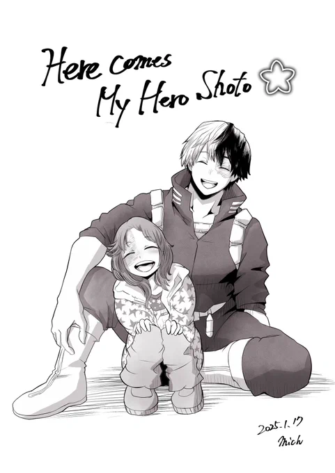 #MHA
#轟焦凍

I was so impressed that I couldn't resist drawing it.
It was the perfect time to draw my first Shoto. 