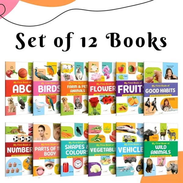 UDkartcom's tweet photo. Introduce your little ones to a world of learning with our 'My First Picture Book Collection'! 📚✨ Perfect for ages 2-5, this vibrant 12-book set covers everything from ABCs to good habits. Dive into early education today! 🌟 Check it out here: https://t.co/p1QZp8a801 https://t.co/e1tGXJU6wZ