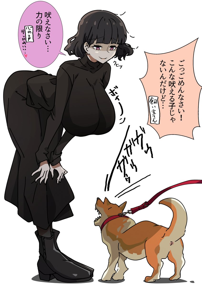 犬とぼいーん。 