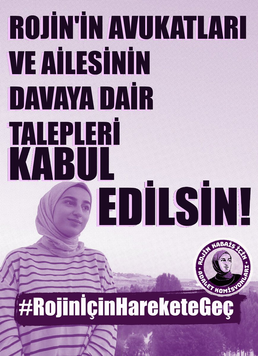 SosyalistKadin's tweet photo. Aylardır etkin bir soruşturma yürütülmediği için Rojin Kabaiş’in şüpheli ölümü aydınlatılmıyor. Dosyadaki kısıtlılık kararı kaldırılmıyor.

Rojin'e ne oldu demekten vazgeçmiyoruz.
Rojin Kabaiş' in şüpheli ölümü aydınlatılsın. Gerçek adalet sağlanana kadar mücadelemizi sürdüreceğiz.

#RojinİçinHareketeGeç
