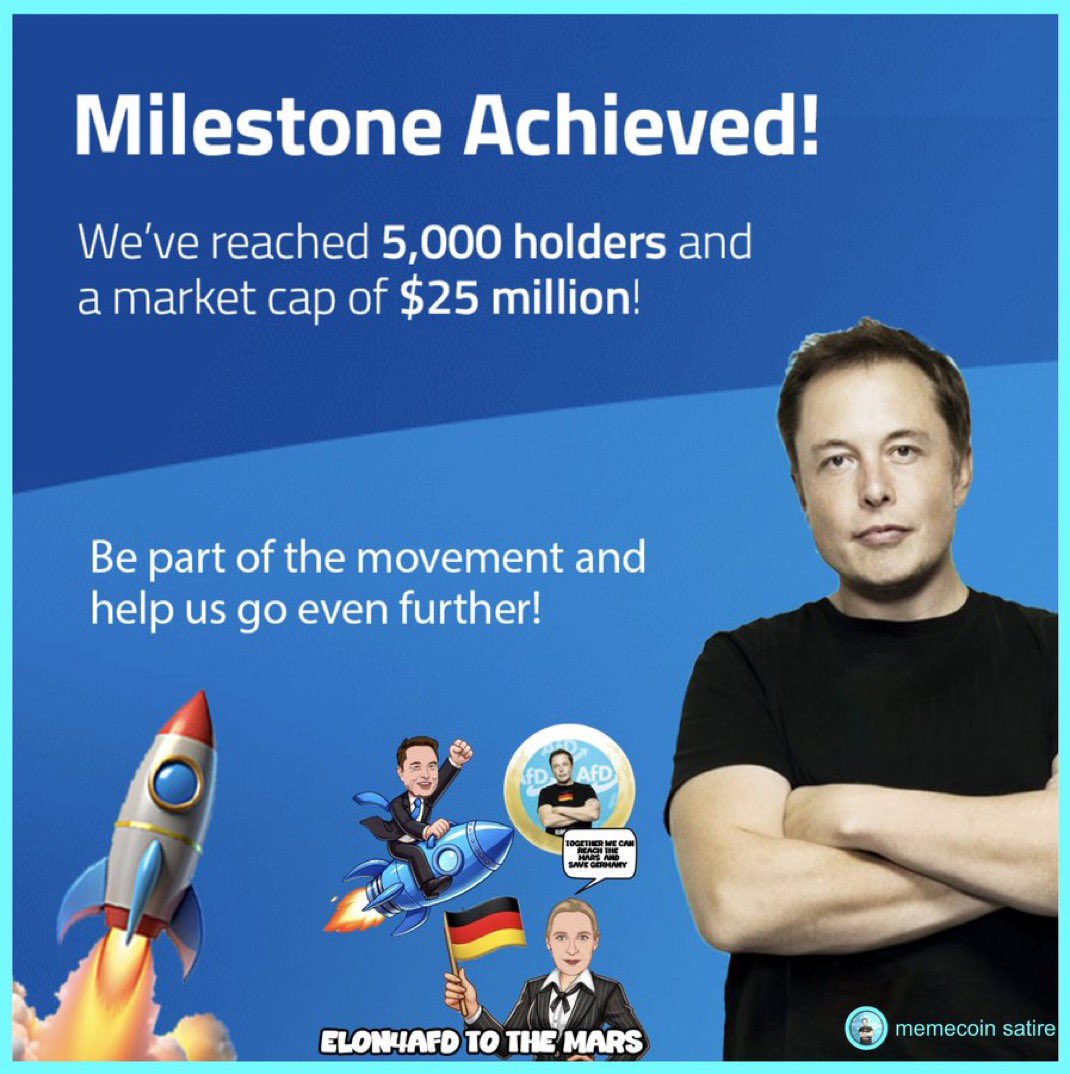 Willkommen bei Elon4AfD @Bitte schaut euch zuerst diesen Kanal an: @elon4afdEinrichtung 
Dort findet ihr alle Videos und Infos sowie die aktuellen Sprachnachrichten von Friedemann, Volker l