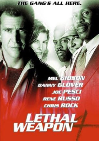 FilmsQuirky's tweet photo. #JustWatched #FilmX 📽️ 🎬
#LethalWeapon4 (1998)
With personal crises and age weighing in on them, LAPD officers Riggs and Murtaugh must contend with deadly Chinese triads that are trying to free their former leaders out of prison and onto American soil.
3.5/5⭐️ https://t.co/ZWmP4CZcfO