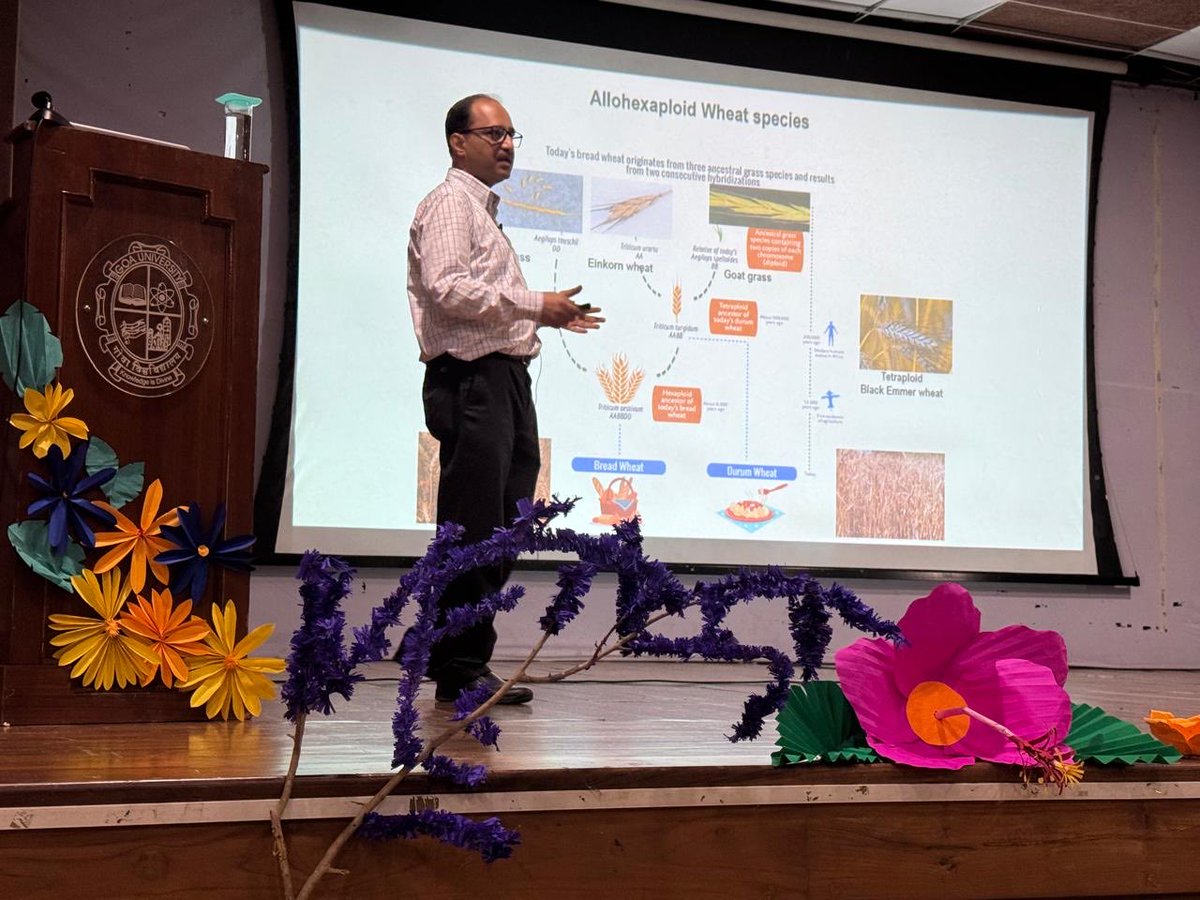 Siddhi Jalmi (@sidd0208) on Twitter photo "Kickstart of the National Conference 2025 on 'Plant Sciences for a Sustainable Future' at Goa University with an inspiring keynote lecture by Dr. Debasis Chattopadhyay, Director, NIPGR, New Delhi. <a href="/NIPGRsocial/">BRIC-NIPGR</a> <a href="/GoaUniversity/">Goa University</a> "Kickstart of the National Conference 2025 on 'Plant Sciences for a Sustainable Future' at Goa University with an inspiring keynote lecture by Dr. Debasis Chattopadhyay, Director, NIPGR, New Delhi. <a href="/NIPGRsocial/">BRIC-NIPGR</a> <a href="/GoaUniversity/">Goa University</a>