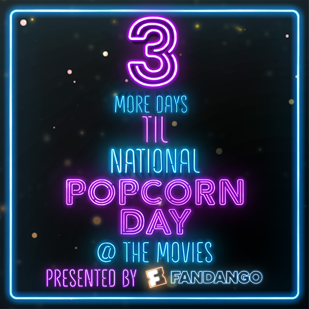 JANUARY 19 IS NATIONAL POPCORN DAY!

Stop by the Cinema for any movie, buy one small popcorn, and get another FREE!

We'll see you there at the Sidewalk Cinema 💛🖤