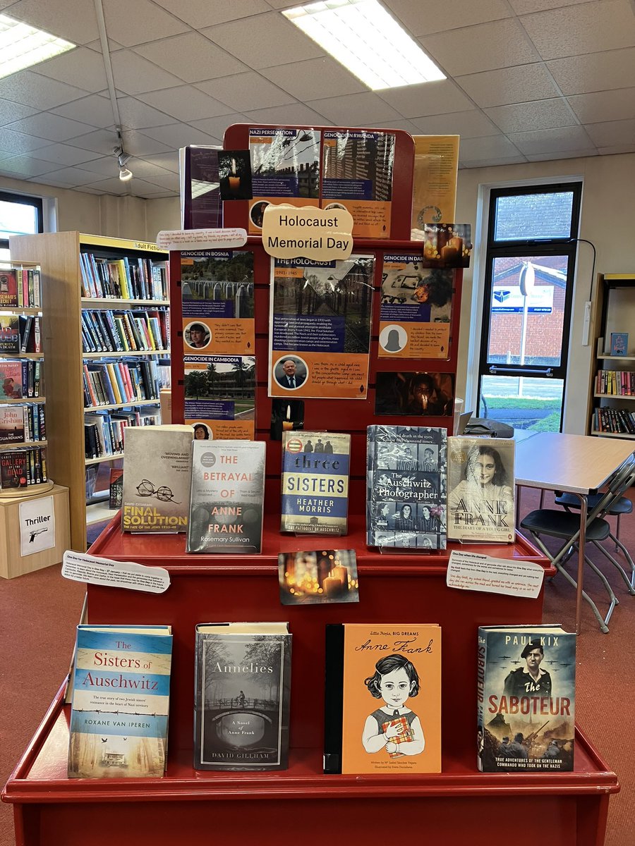 buliejell's tweet photo. The perfect day to be out in #Lancashire today . I visited #CoppullLibrary and just missed the #storytime . Thank you to the staff who showed me round the library . There is so much going on and I loved the readers recommended display @LancsLibraries https://t.co/TtrgWmJRyZ