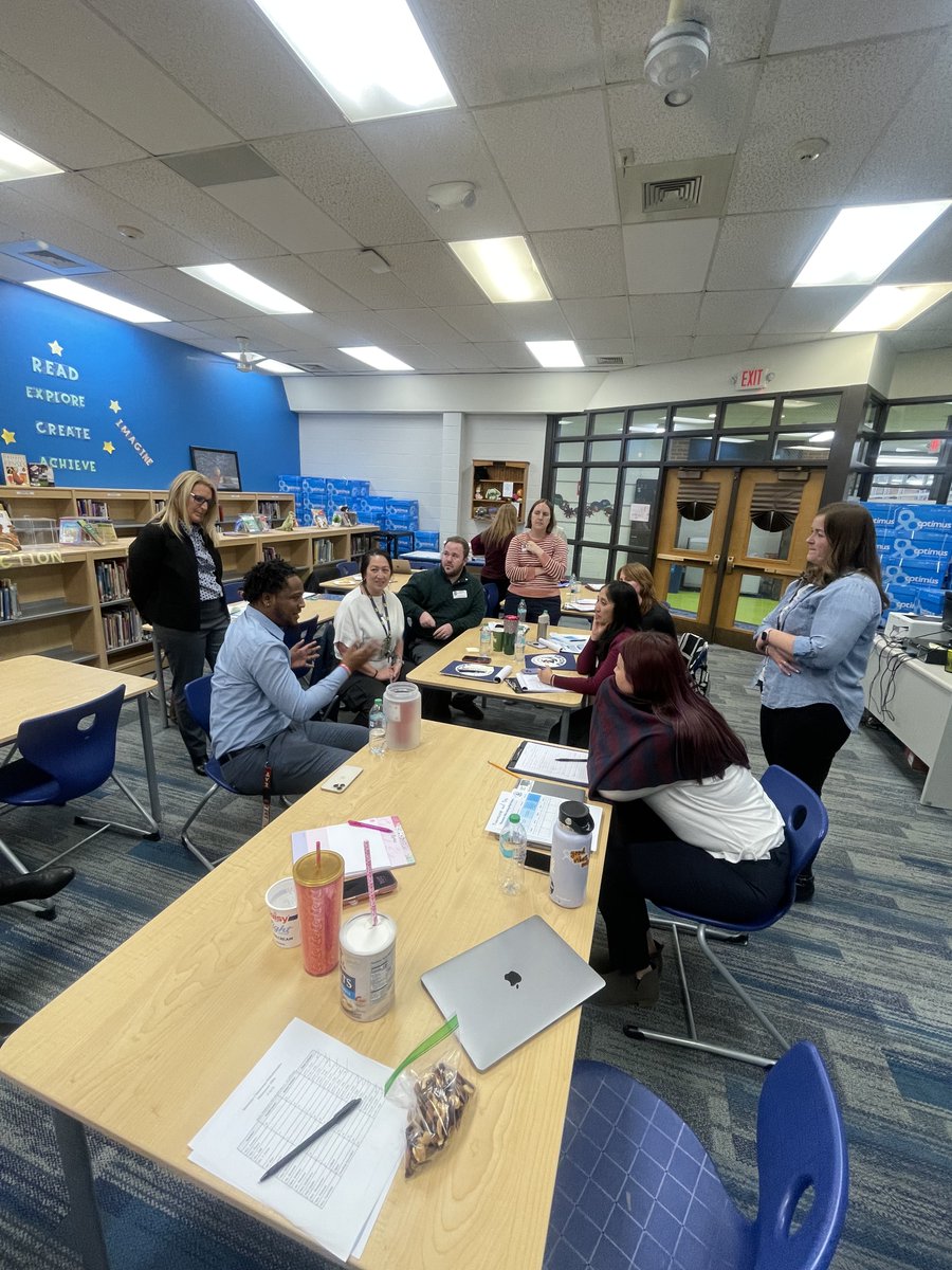 EMcNeil07's tweet photo. The Flossmoor Hills staff was honored to host a team of teachers from Portage Park Elementary School in Chicago to observe standards based learning in action.   I am incredibly proud of the Flossmoor Hills team for engaging at a high level and providing critical feedback! https://t.co/boWkTjPsta