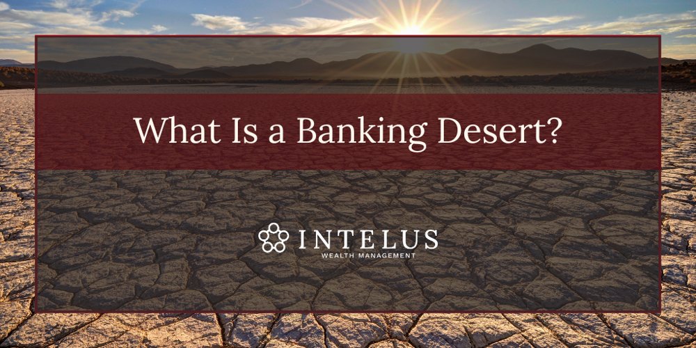 inteluswm's tweet photo. A banking desert is an area which has no bank branches within 10 miles of its center. Economists identified 1,214 in the U.S., the majority of which are in sparsely populated areas: https://t.co/G4LobDrVhE https://t.co/NfgfJhztP8