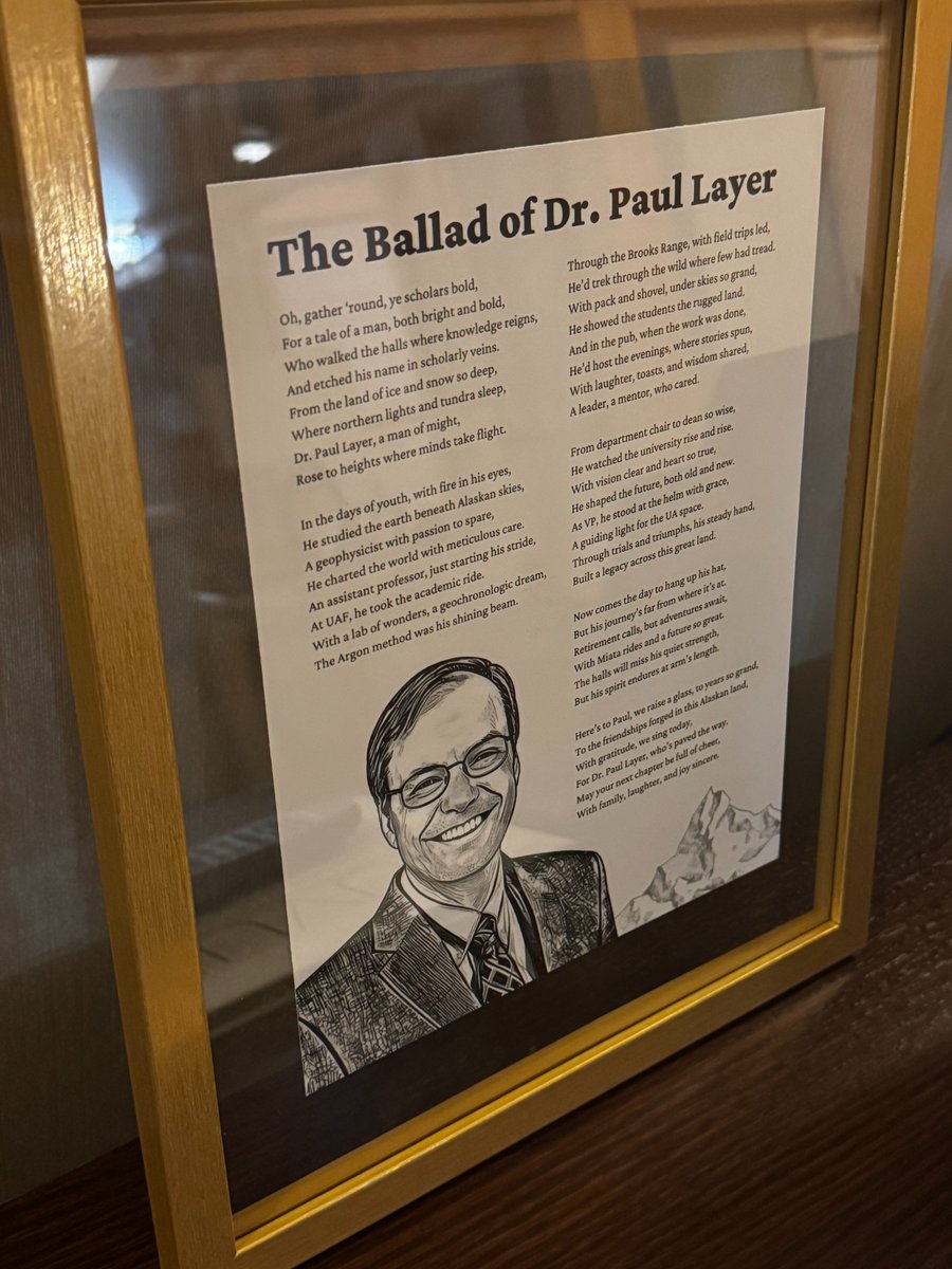 UAlaskaPres's tweet photo. During his retirement party, we heard from many of his colleagues, friends, and mentors over the years about his exceptional character, commitment to students, and fun-loving attitude. His legacy at both @UA_System and @uafairbanks is remarkable. (2/3) https://t.co/Tx1dIvy0Bj