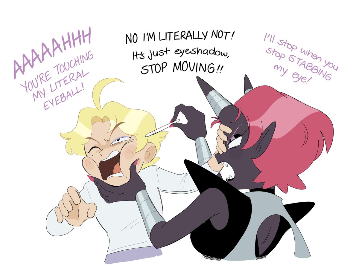 kianamaiart's tweet image. Serve