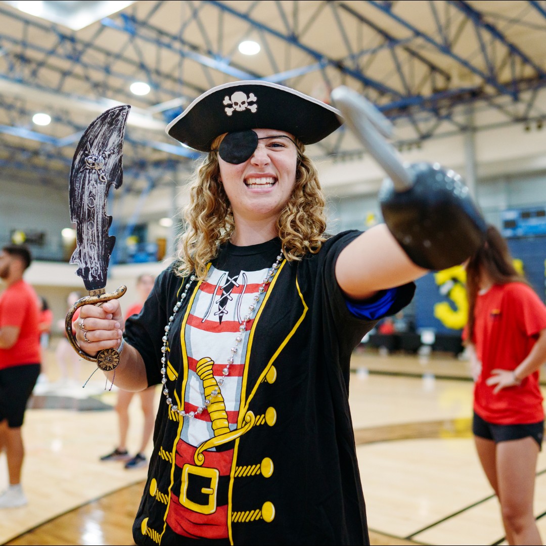 SouthwesternU's tweet photo. New year, same Pirate pride 🏴‍☠️ #BeSouthwestern https://t.co/fG3wUMYyXB