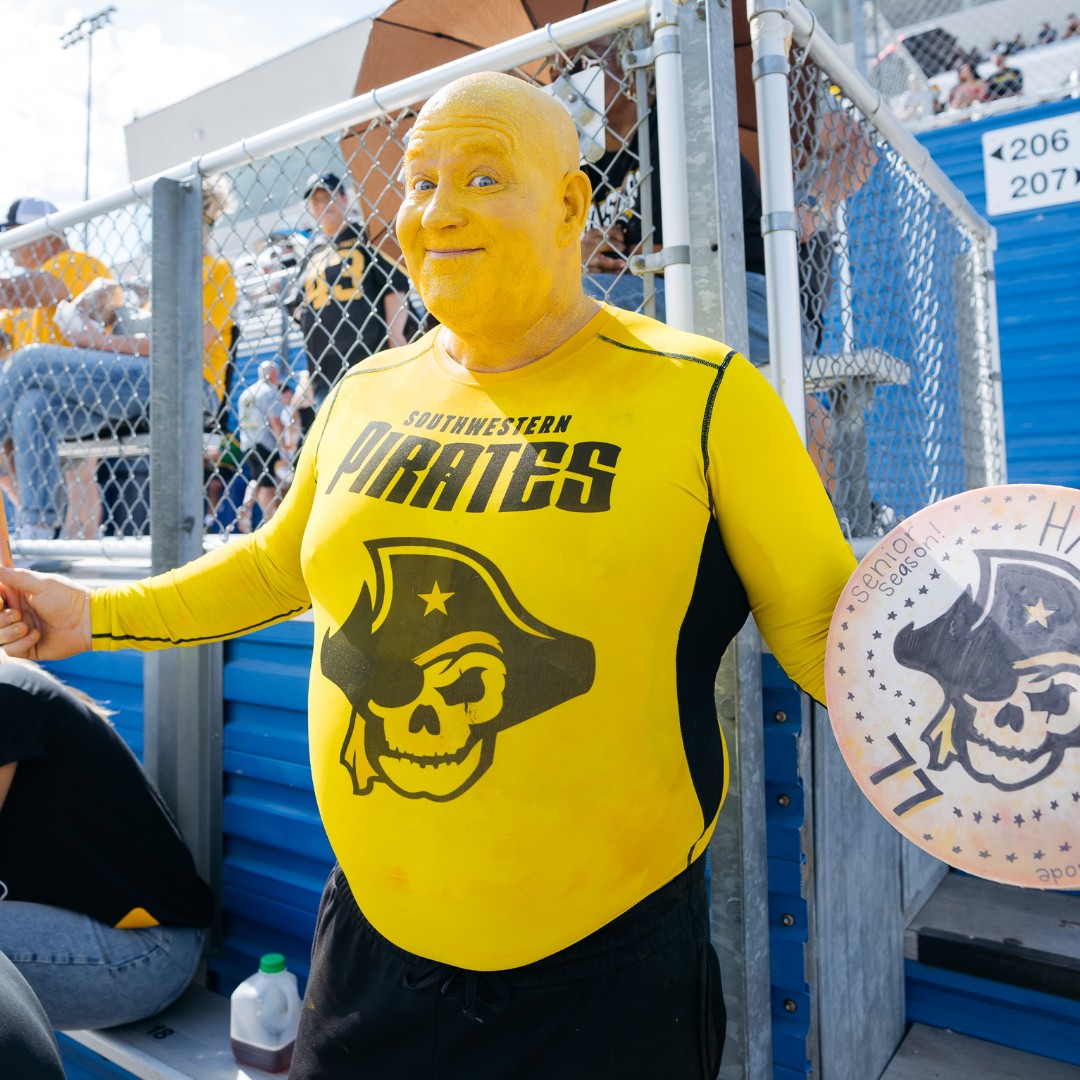 SouthwesternU's tweet photo. New year, same Pirate pride 🏴‍☠️ #BeSouthwestern https://t.co/fG3wUMYyXB