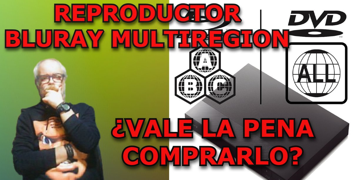 Docbit_Movies's tweet photo. Nuevo estreno en el canal a las 20:00
Reproductor Bluray Multiregion ¿vale la pena comprarlo?
https://t.co/By0TTXZ7Yh
#bluray #peliculas #cine #reproductores #dolbyatmos #youtube #docbitmovies https://t.co/gOZnVo2jW9