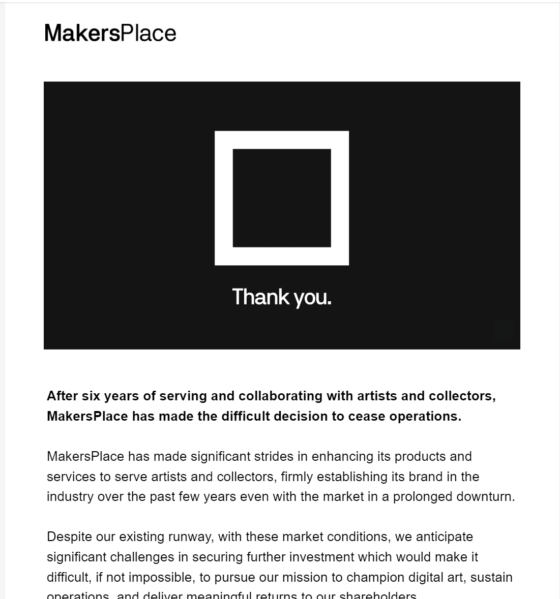 silviovieiraart's tweet photo. Another NFT platform closing 💔
This time @MakersPlace , first platform I ever joined (2019)
Second photo is my first EVER minted piece
"Humanseed"
Bought by Museum of Visionary Crypto Art
#Makersplace https://t.co/dN44ngQrAI