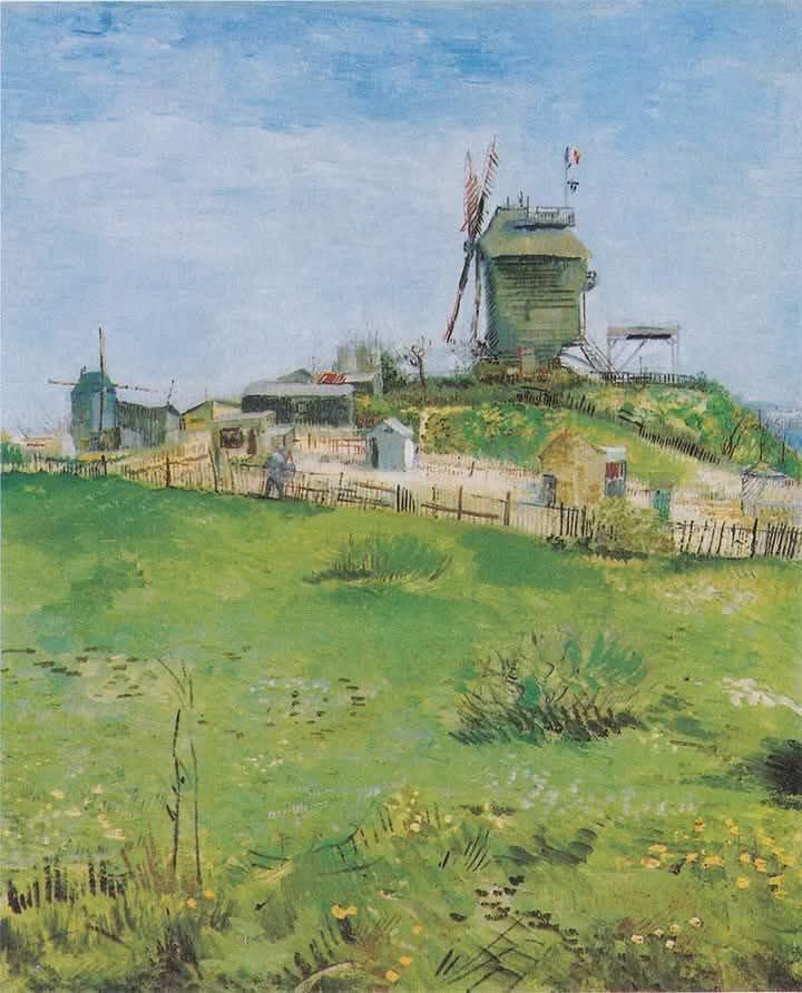 Vincent van Gogh, El molino de la Galette, 1887.