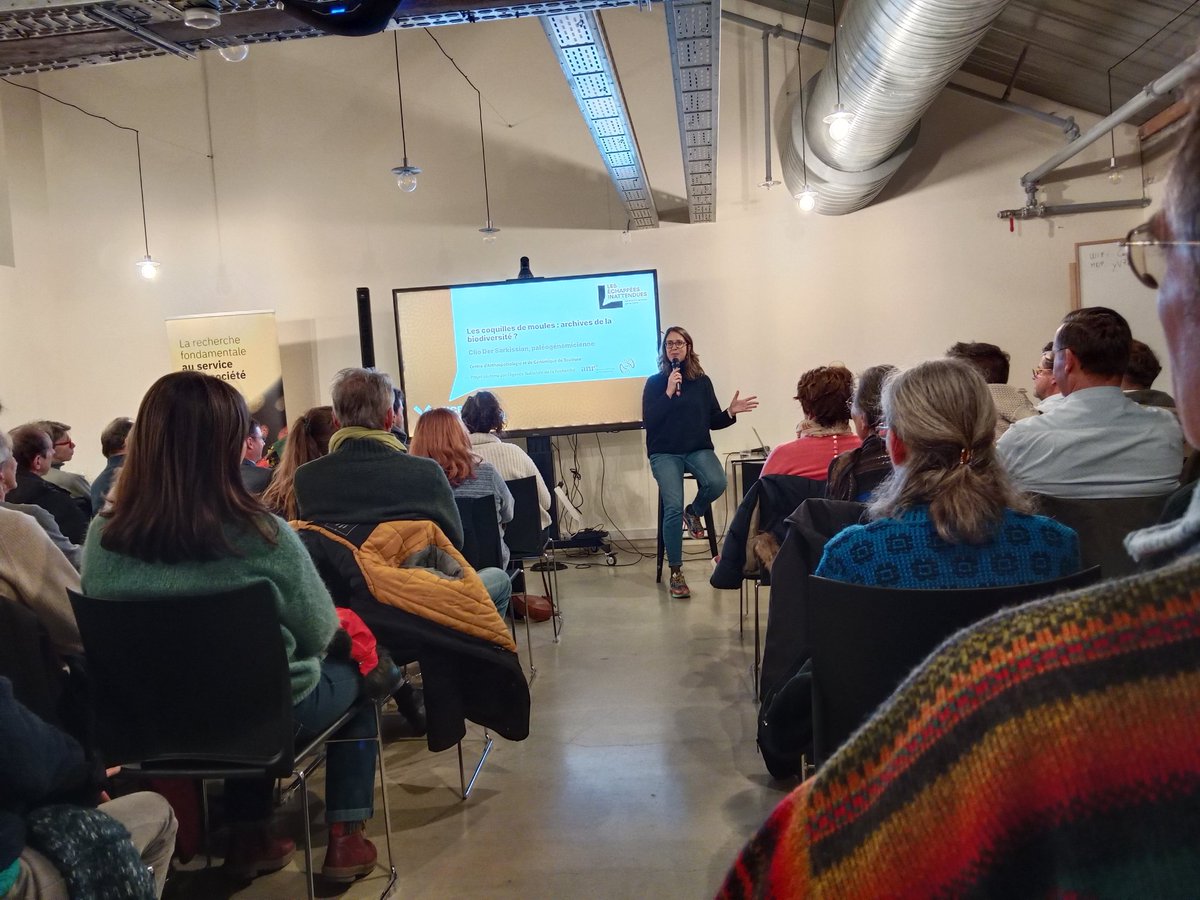 Lancement de la 2e saison "des echappees.inattendues" avec <a href="/CNRS_Toulouse/">CNRS Occitanie Ouest</a> aux halles de la cartoucherie 

"La planète des gènes: la saga de l évolution" avec la participation de <a href="/Cliouch/">Clio Der Sarkissian</a> et sa fiction "musselpark" en écho a son projet "Meet" 🧬🌊