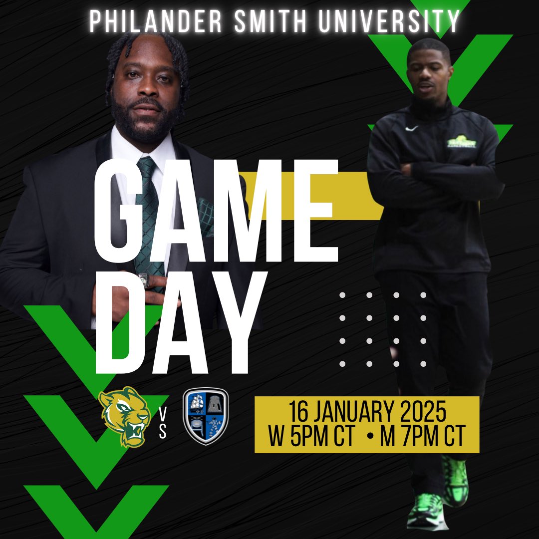 Double Header - Home Game 🏀🔰
PSU VS. <a href="/uvi_athletics/">University of the Virgin Islands Buccaneers</a> 
📍 Little Rock, AR
🏟️ Mims Gymnasium 
📺 PSU YouTube 
⏰ W 5PM • M 7PM
#tTheP