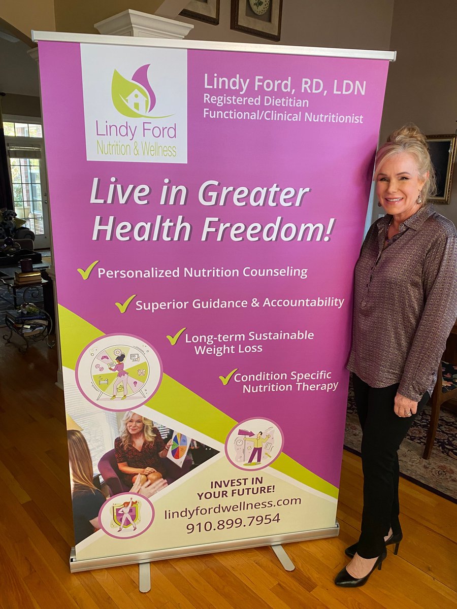 lindywellness's tweet photo. Getting ready for the many health fairs and expos of 2025. This is one new element. Do you like it? 

Many thanks to @linprint in Wilmington, NC. They handle ALL my printing needs and do with professionalism and excellence. 

#lindyford #healthfairs #lindyfordrd https://t.co/79q0YowBPi