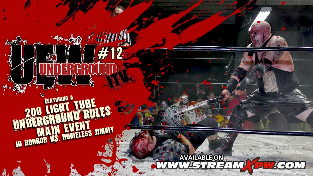🚨🚨STREAMING NOW🚨🚨

For the FIRST TIME EVER we take you back to Explicit Endeavors (2015) featuring  a 200 LIGHT TUBE UNDERGROUND RULES Match as JD Horror takes on "The Vicious Nomad" Homeless Jimmy!

streamxpw.com/video/zV1H8WtC…

#UEW #XPW #DeathMatchWrestling #StreamXPW #Supreme