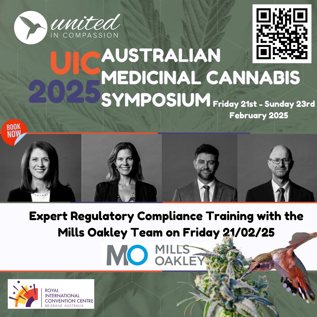 Ten years in the making, UIC2025 is shaping up to be the largest medicinal cannabis event Australia has seen. 
With discounts for AMCA members, Cannabiz subscribers, Veterans, FIrst Responders and Nurses.

uicsymposium.org