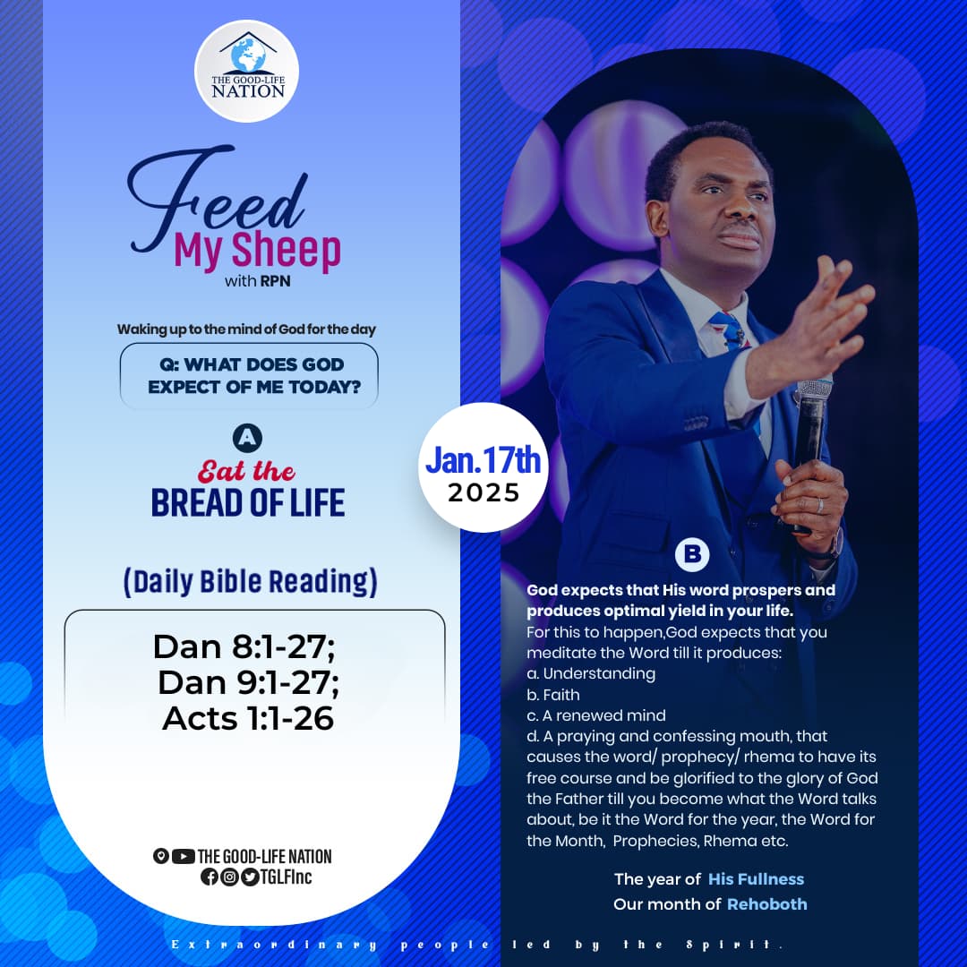 The Spirit of Counsel brings beauty to Christianity, because He’s the Spirit of Strategy. - RPN 

#BreadOfLifeWithRPN