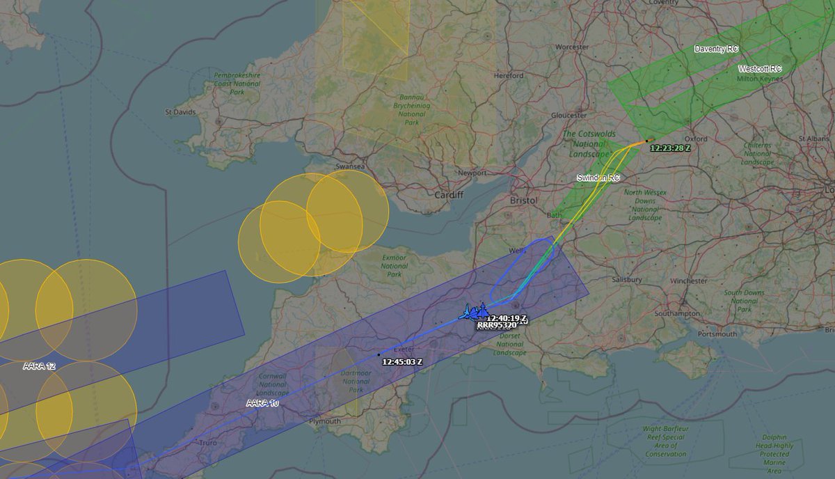 Andyyyyrrrr's tweet photo. Earlier Today :
#RAF #RRR9110 Took x5 RAF Eurofighter Typhoons to Lajes #LPLA, In Preparation for Exercise Red Flag, Which will happen in The US at Nellis AFB #KLSV
Tanker and All Receivers Departed from RAF Brize Norton #EGVN.
#ZK349 #ZK359 #ZK360 #ZK378 #ZK438 and Tanker #ZZ335 https://t.co/JTBkseo579