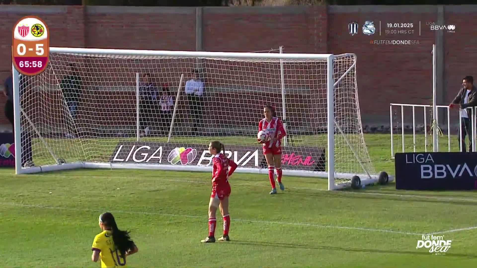 El regreso goleador de Dani Espinosa con @AmericaFemenil. 😍#SomosDesafiantes ⚡️ I #FutFemDondeSea