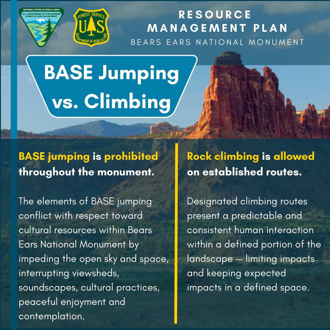 The BLM, U.S. Forest Service, associated Tribal Nations and other partners have been working on the development of a management plan to protect the Bears Ears National Monument — happily, that process is now complete, and available to view here: ow.ly/jqS950UFNW3.