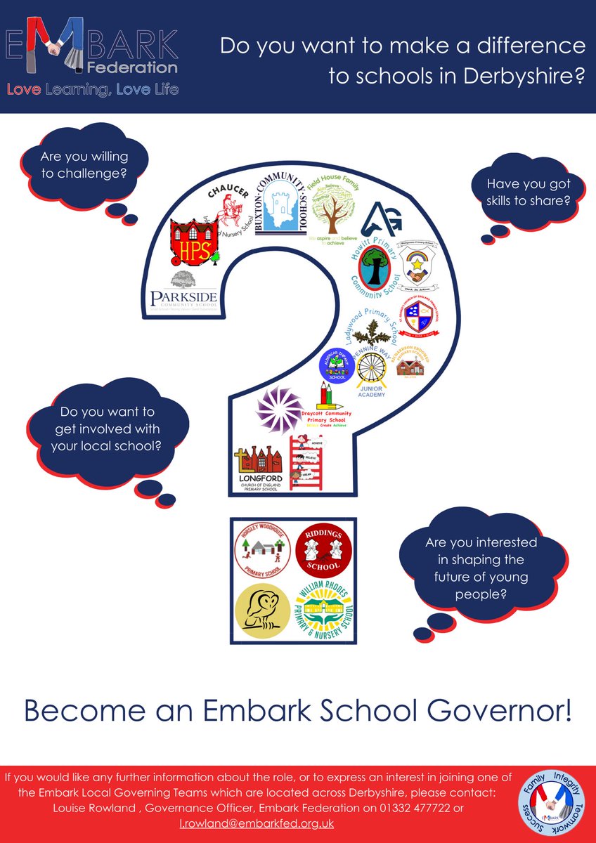 Matthew Crawford FCCT (@crawfordmatt77) on Twitter photo Interested in becoming a part of our <a href="/embarkfed/">Embark Federation</a> family of local governors? We have an incredible team of volunteers who often say how much they gain from this opportunity whilst giving something back to their communities. We would love to hear from you. #LoveLearningLoveLife Interested in becoming a part of our <a href="/embarkfed/">Embark Federation</a> family of local governors? We have an incredible team of volunteers who often say how much they gain from this opportunity whilst giving something back to their communities. We would love to hear from you. #LoveLearningLoveLife