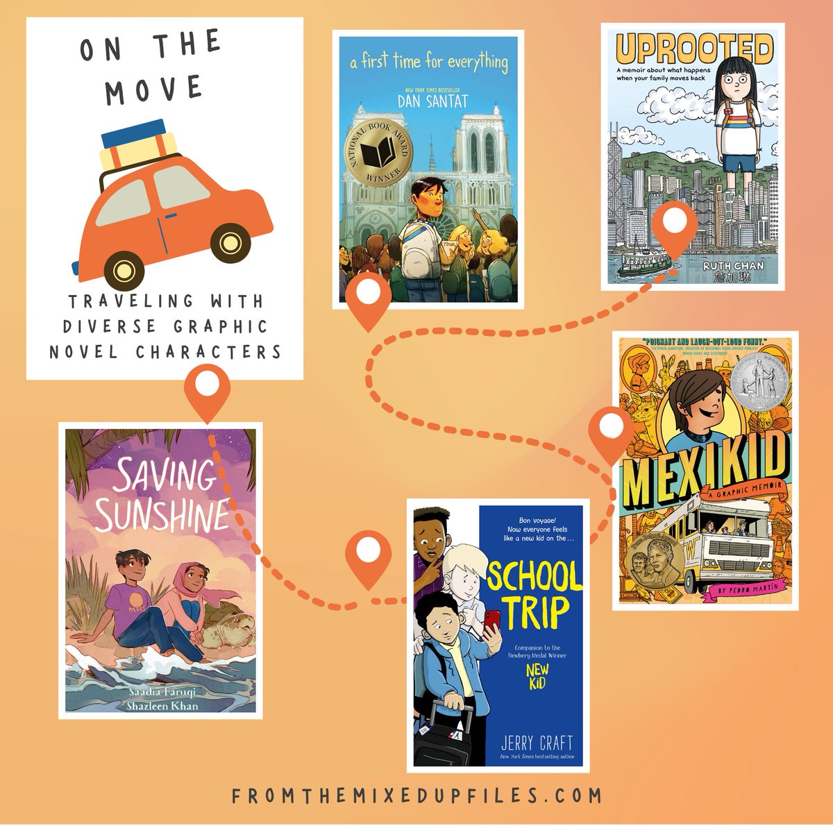 The Mixed-Up Files (@mixedupfiles) on Twitter photo New on the blog—five great graphic novels featuring diverse #MG characters!
<a href="/dsantat/">Dan Santat</a>
<a href="/ohtruth/">Ruth Chan</a>
<a href="/SaadiaFaruqi/">Saadia Faruqi</a>
<a href="/shazleenmkhan/">shazleen khan🪷</a>
<a href="/JerryCraft/">Jerry Craft</a>
#BookTwitter #graphicnovels #mglit New on the blog—five great graphic novels featuring diverse #MG characters!
<a href="/dsantat/">Dan Santat</a>
<a href="/ohtruth/">Ruth Chan</a>
<a href="/SaadiaFaruqi/">Saadia Faruqi</a>
<a href="/shazleenmkhan/">shazleen khan🪷</a>
<a href="/JerryCraft/">Jerry Craft</a>
#BookTwitter #graphicnovels #mglit