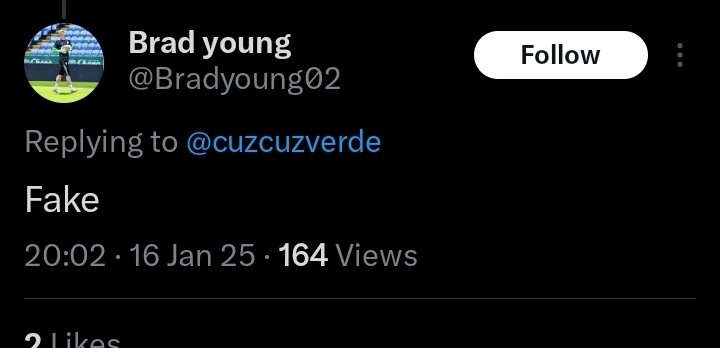 cuzcuzverde's tweet photo. ❗️According to Brad Young @Bradyoung02 this is no real. he confirms that he is fake!
#ruud #transfers #january #news #FULLEI #PSR #window #deals #LCFC #CPFC #PremierLeague #Leicester #woyo #cannon #Sunderland #sufc #shufc #Sheffield #blades https://t.co/OWG165rWE6