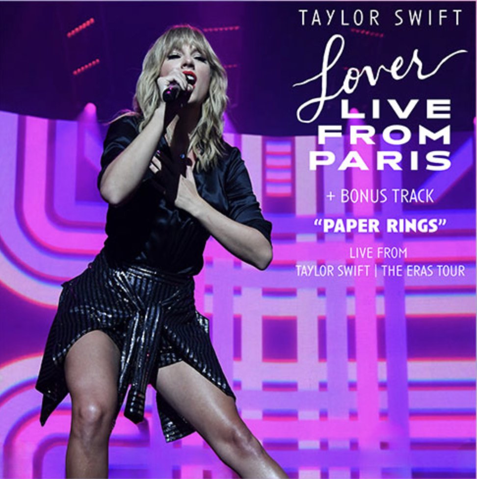 Taylor Swift releases new digital deluxe version of 'Lover (Live